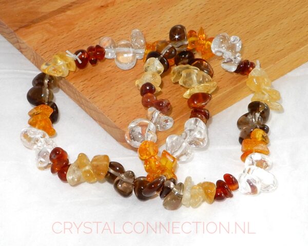 Rust bij angst en paniek combi-set armband