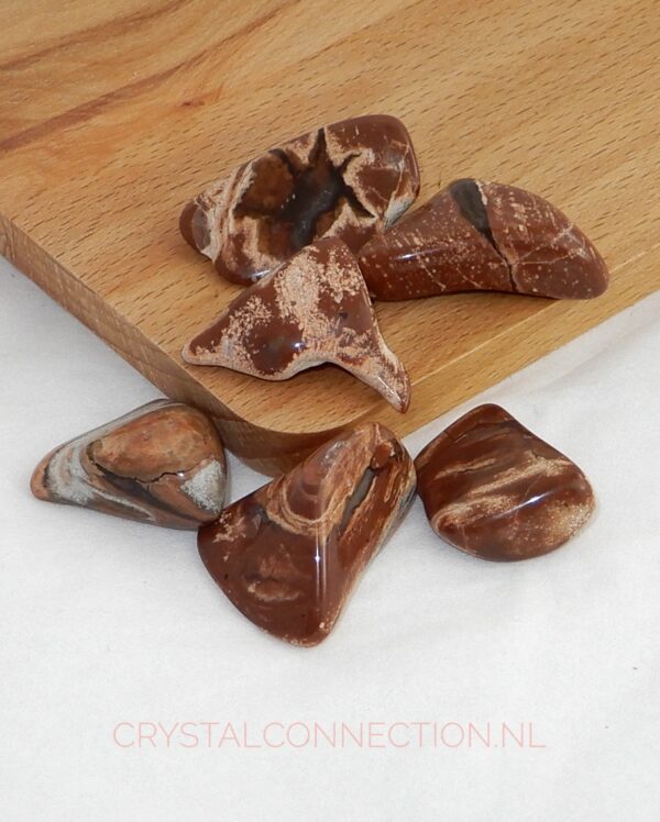 ryoliet-bruin-trommelsteen Rhyoliet trommelsteen