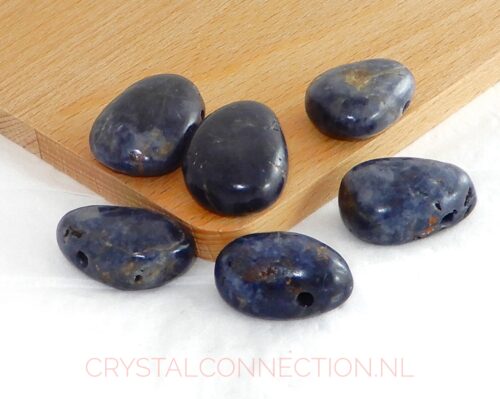 Saffier doorboorde hanger