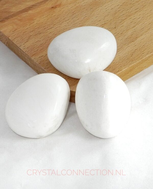 scolesiet-trommelsteen-groot Scoleciet trommelsteen