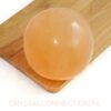 seleniet-bol-oranje-7-8cm Amethist bol