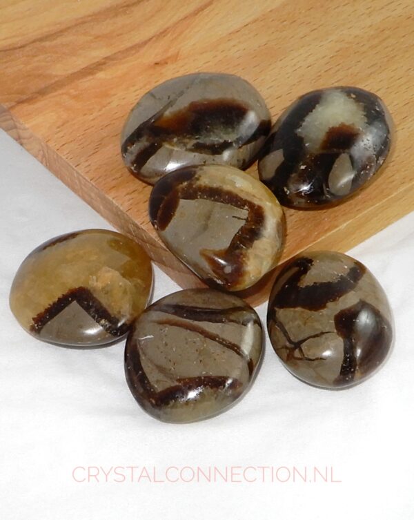 septarien-amuletsteen Septarien schijfsteen