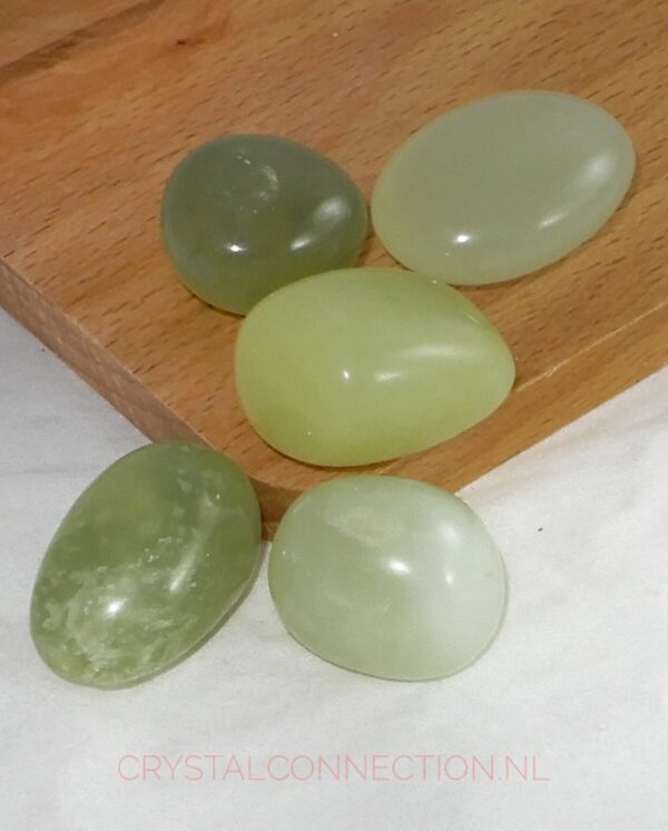 serpentijn-trommelsteen-5-10g Serpentijn trommelsteen