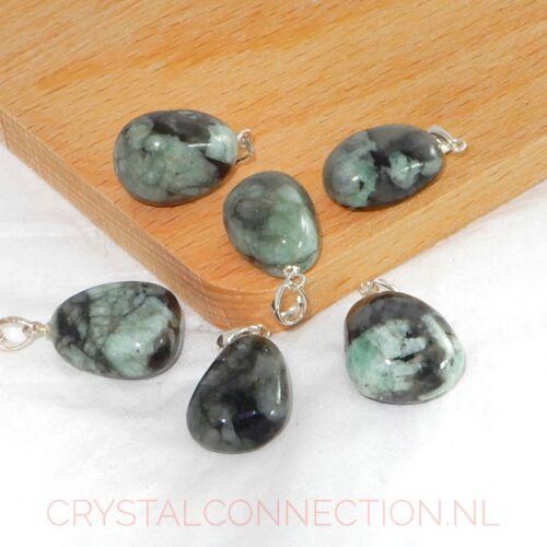 smaragd-hanger-zilv-oogje Smaragd hanger