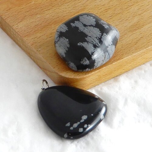 sneeuwvlok-bosidiaan-hanger-extra-groot Obsidiaan sneeuwvlok hanger groot