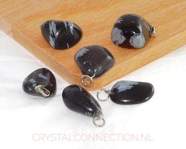 sneeuwvlokobsidiaan-hanger-middel Obsidiaan Sneeuwvlok hanger