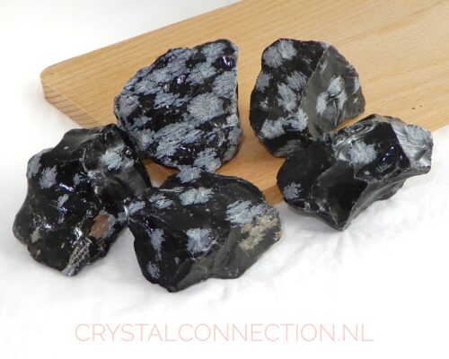 Sneeuwvlok obsidiaan ruw