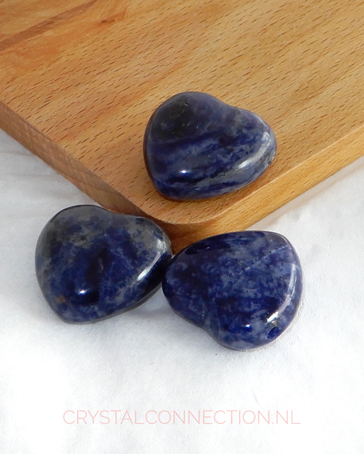 Sodaliet doorboorde hanger hart