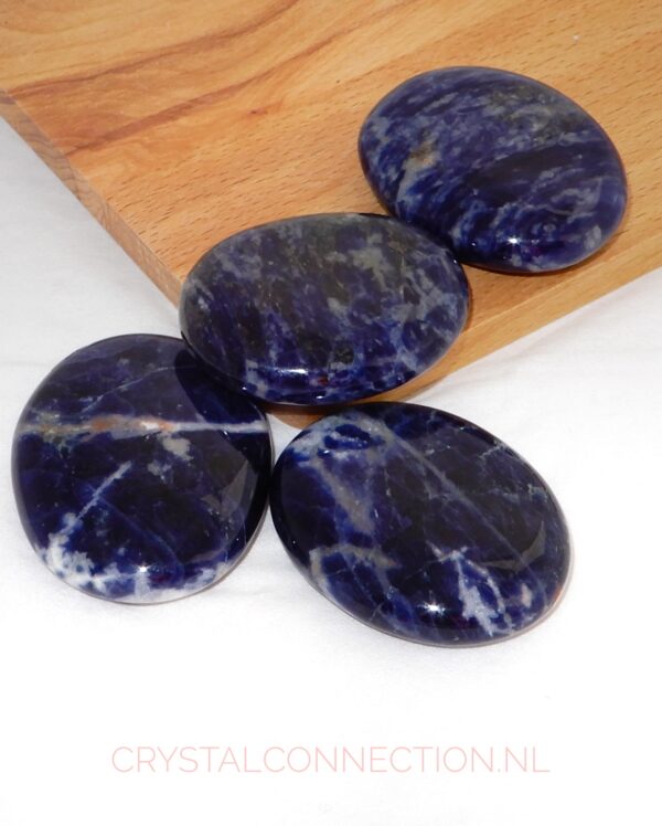 sodaliet-schijfsteen-mddel Sodaliet schijfsteen