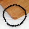 spinel-zwart-armband-facet-4mm Spinel armband