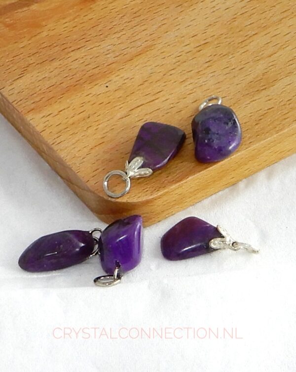 sugiliet-hanger-klein Rozekwarts ketting