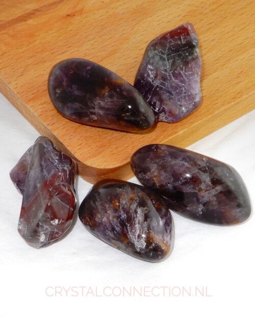 Super Seven trommelsteen