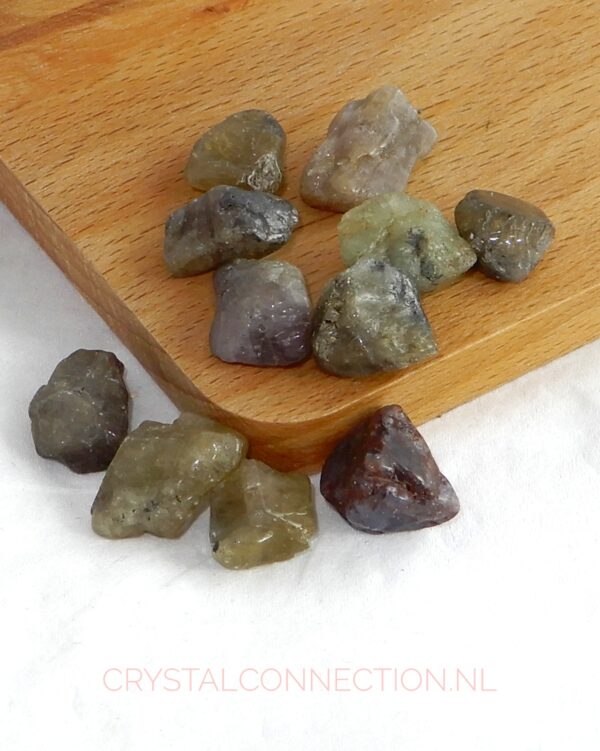 tanzaniet-trommelsteen-onverwarmd Tanzaniet trommelsteen