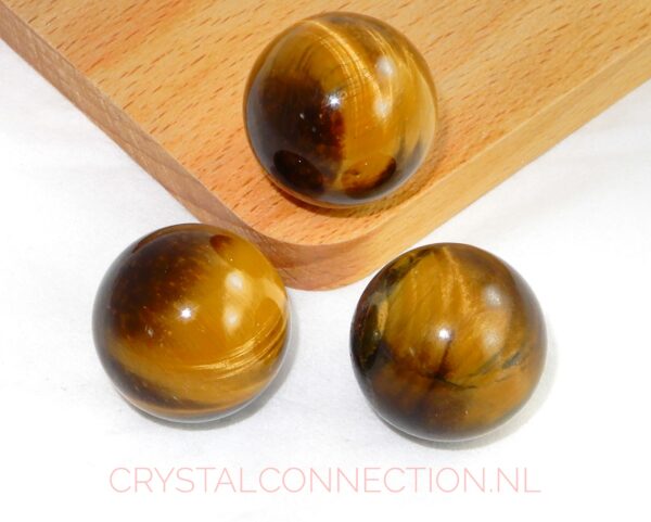 tijgeroog-bol-2cm Amethist bol