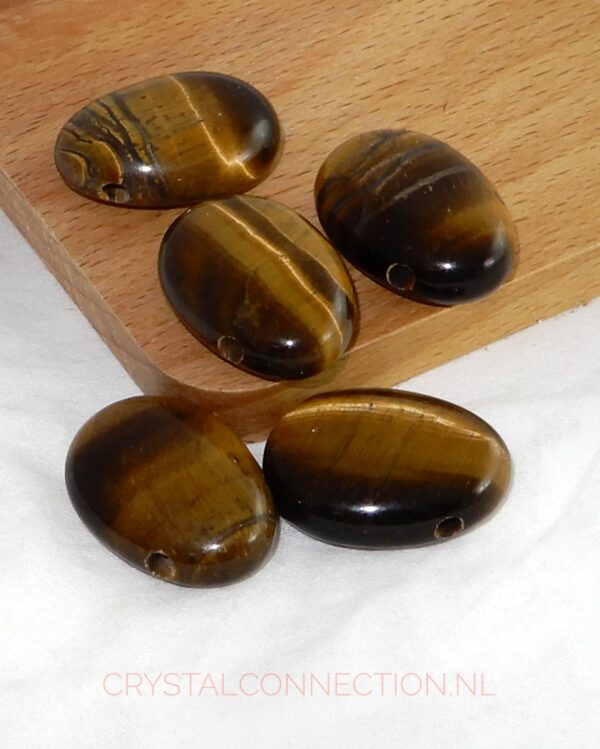 Tijgeroog doorboorde hanger