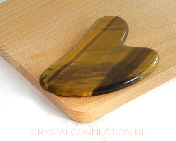tijgeroog-gua-sha-massagesteen Aventurijn donut