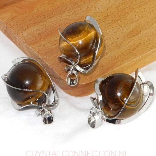 tijgeroog-kogel-hanger-2cm Tijgeroog kogelhanger