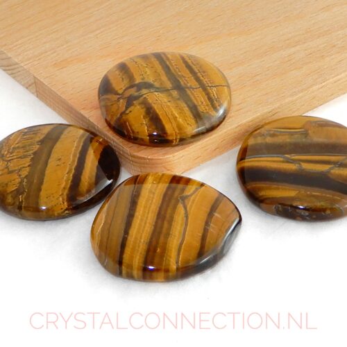 tijgeroog-schijfsteen-20-30g Tijgeroog schijfsteen