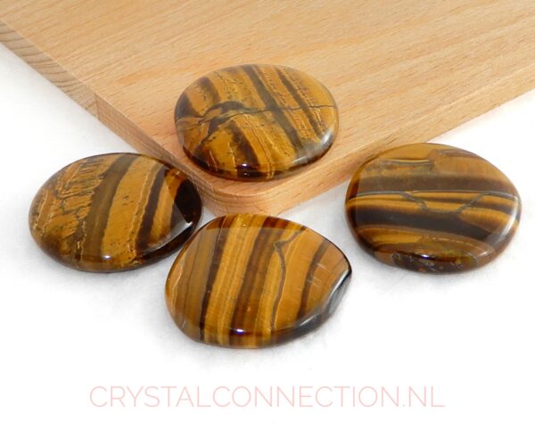 tijgeroog-schijfsteen-20-30g Tijgeroog schijfsteen