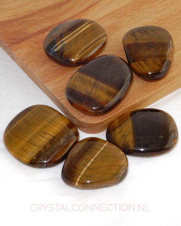 tijgeroog-schijfsteen-klein Tijgeroog schijfsteen