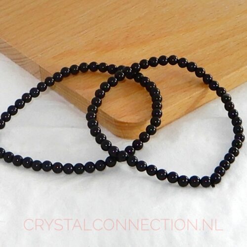 toermalijn-zwart-armband-4mm-2 Toermalijn zwart armband