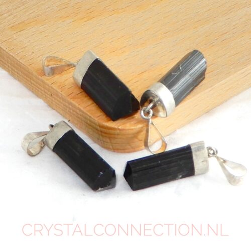 toermalijn-zwart-zilver-kopje-middel-hanger Toermalijn hanger zwart