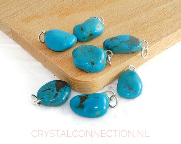 turkoois-hanger-1-2cm Turkoois hanger