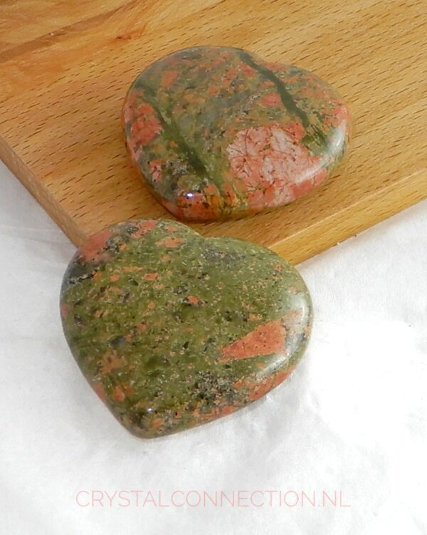 unakiet-hart-4cm Aventurijn hart