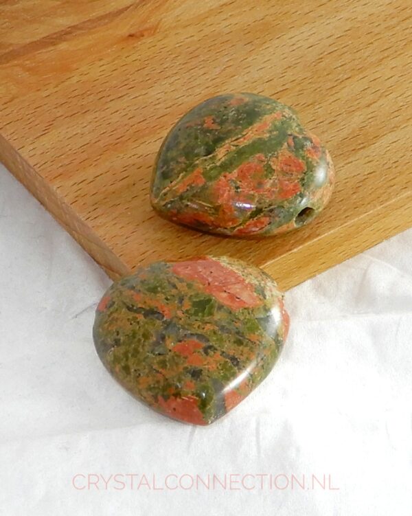 Bergkristal doorboorde hanger