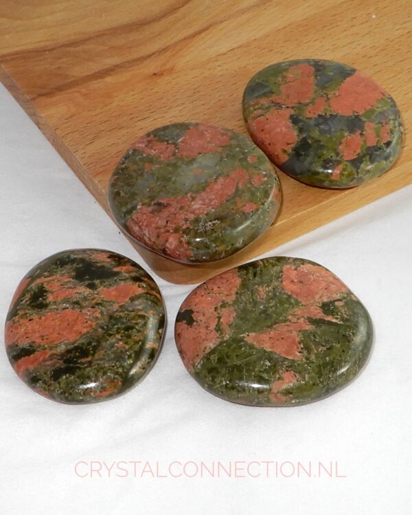 unakiet-schijfsteen-groot Unakiet schijfsteen