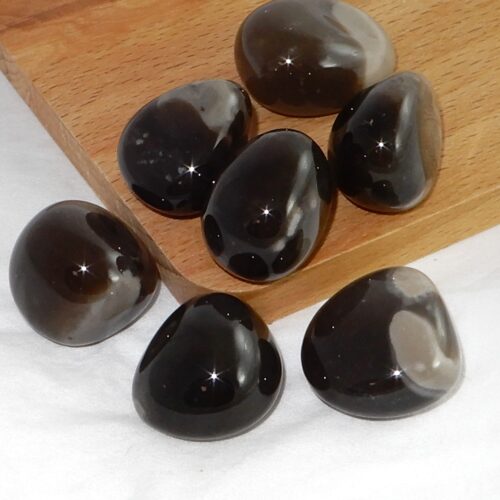 vuursteen-trommelsteen-donker Vuursteen trommelsteen