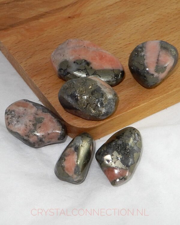 wagneriet-trommelsteen-middel Wagneriet trommelsteen