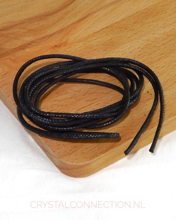 waskoord-1m Rozekwarts ketting