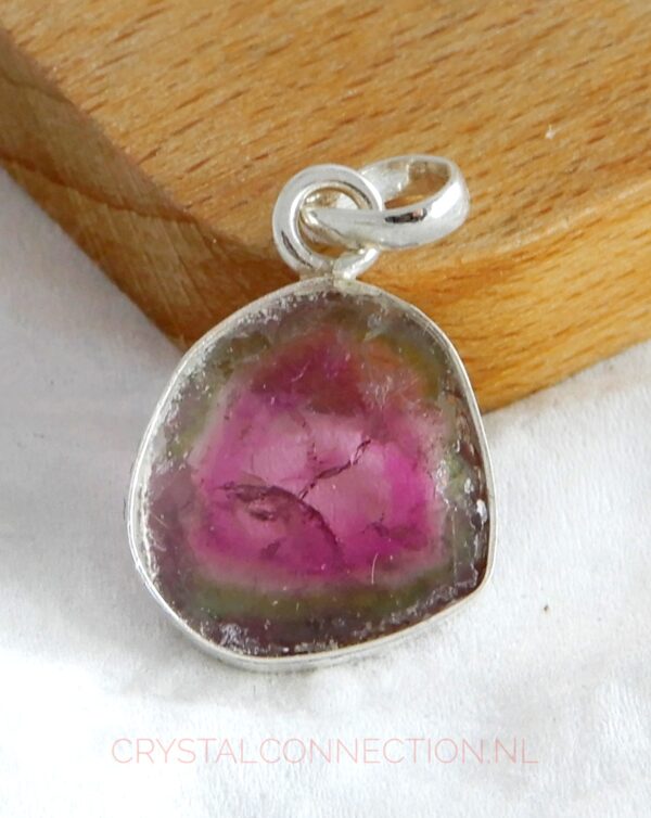 watermeloen-toermalijn-hanger-zilver-nr2 Toermalijn watermeloen hanger