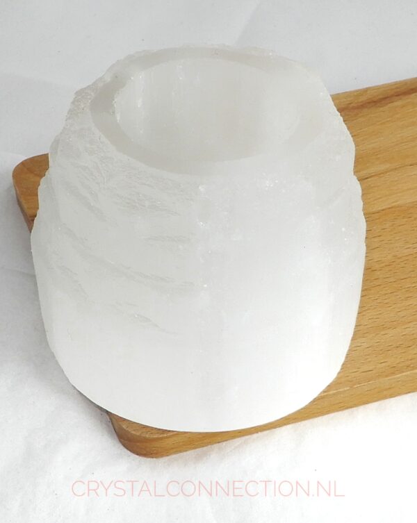 waxinelicht-seleniet-8cm Seleniet waxinelicht