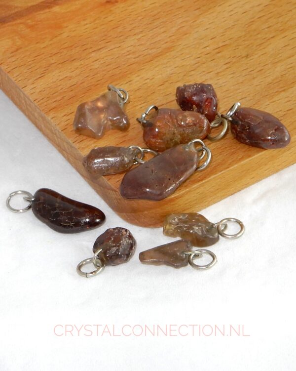 zirkoon-hanger-getrommeld Zilver in dolomiet hanger