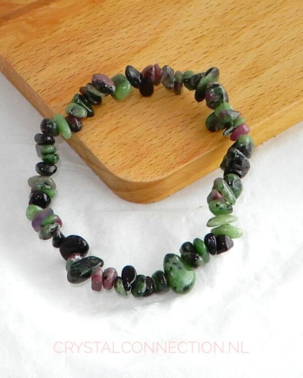 zoisiet-robijn-armband-split Turkoois armband