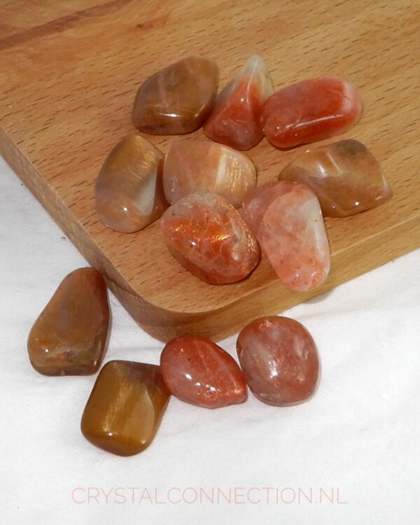 Zonnesteen trommelsteen