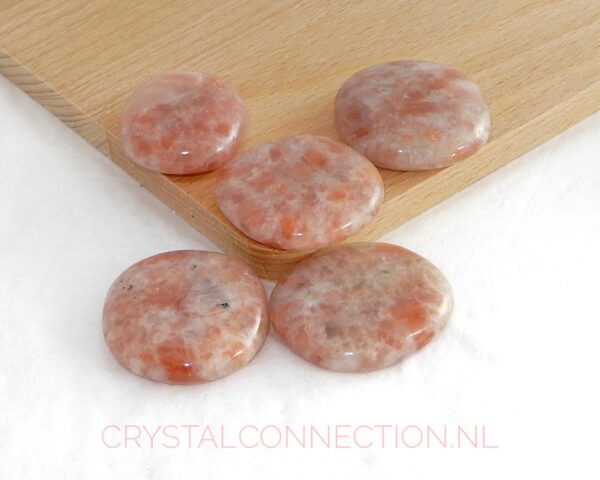 zonnesteen-schijfsteen-10-20g Zonnesteen schijfsteen