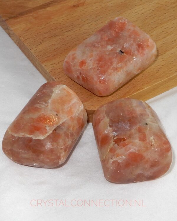 Zonnesteen trommelsteen