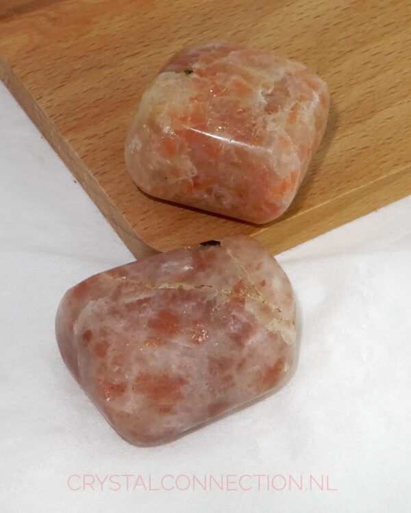 Zonnesteen trommelsteen