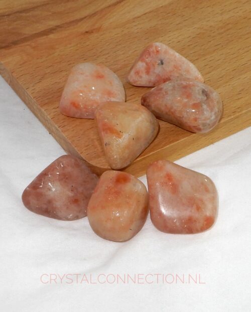 Zonnesteen trommelsteen