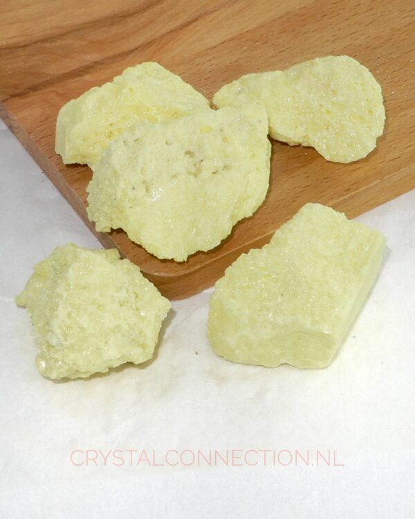 zwavel-ruw-groot Vuuragaat hanger