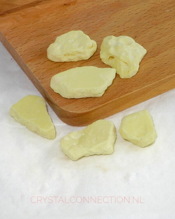 zwavel-ruw-klein Vuuragaat hanger