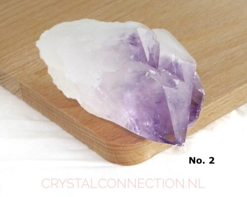 Amethist punt natuurlijk