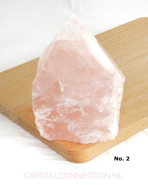 Rozekwarts punt geslepen staand